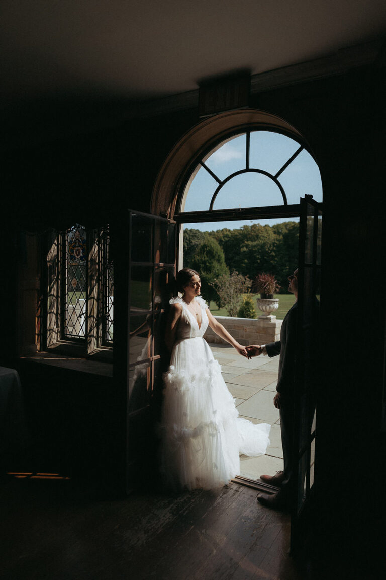 Dani + Kevin's Romantic Wedding at Gallaher Mansion