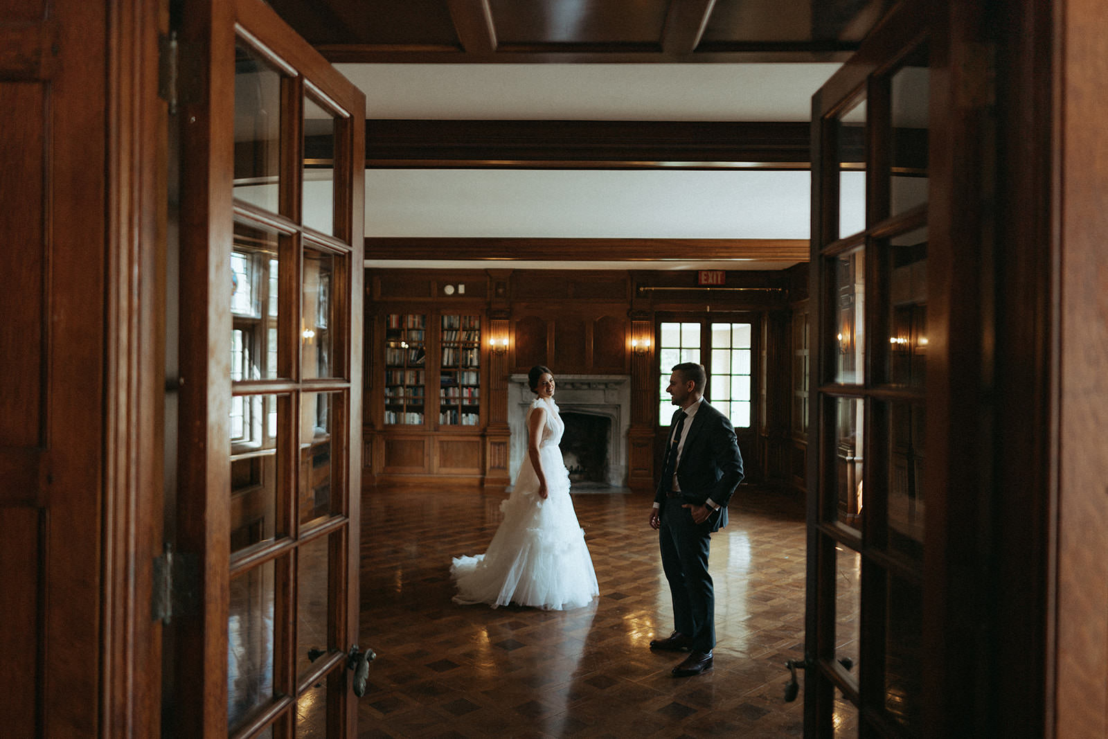 Dani + Kevin's Romantic Wedding at Gallaher Mansion